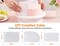 71 PCs Cake Decorating Supplies Kit with Cake Turntable, 12 Numbered Icing Piping Tips, 2 Spatulas, 3 Icing Comb Scraper, 50+2 Piping Bags, and 1 Coupler for Baking